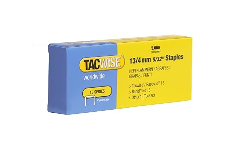 Tacwise Type 13/4mm Staples for Staple Gun (Pack of 5000)