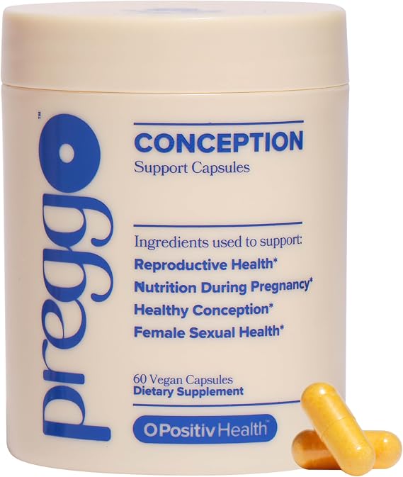 PREGGO Conception Support with CoQ10 OBGYN-Formulated 30-Day Supply