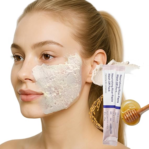 PONGDANG Nourishing Rice-Paste Wash-Off Mask | Gentle Exfoliation & Oil Control | Hydrating Care with Organic Rice Extract & Antioxidants | Helps Improve Skin Tone & Texture | Korean Skin Care