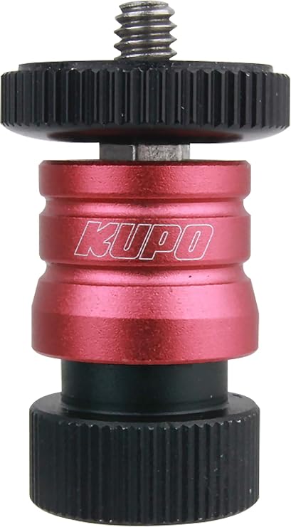 Kupo Quick Release Adapter Set, 1/4"-20 Modular Camera and Lighting Mounting System for Fast Monitor, Microphone, and Accessory Swaps Using Kupo Quick Release Platform (KG013912)