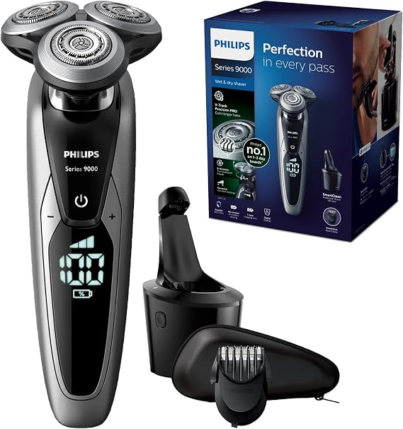 Philips-9000 Serisi S9711 / 32 Islak ve Kuru Elektrikli tıraş makinesi Hassas Blades ile Philips