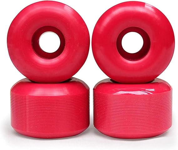 4 Pcs Longboard Cruiser Skateboard Wheels 54X36mm 99A PU Replacement Wheels Skateboard Longboard Wheels