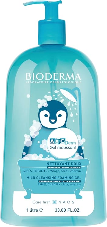 Biodelma ABC Derm Foaming Cleanser 33.8 fl oz 1000 ml