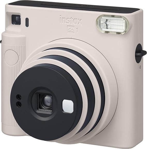 FUJIFILM Instax Square SQ1 Instant Camera, Chalk White, INS SQ 1 White