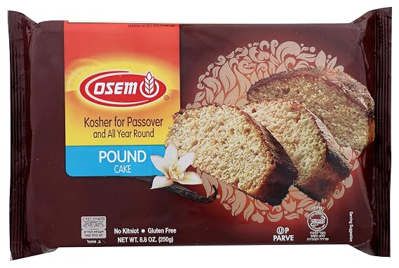 OSEM Kosher for Passover Pound Cake