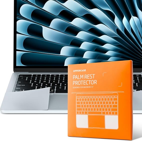 GhostShield Premium Palm Rest Protector Skin Cover Set, Scratches and Wear Protection, Compatible with MacBook Air 13 2026 2025 2024 2022 with M5 M4 M3 M2, A3449 A3240 A3113 A2681, Sky Blue