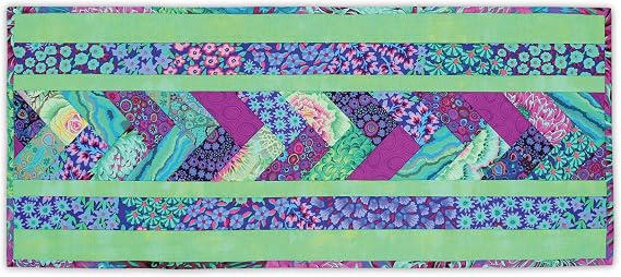 June Tailor Quilt As You Go Table Runner Quilt Pattern Venice