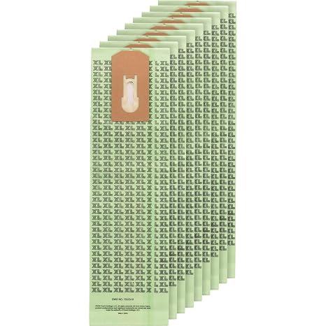 Oreck Celoc Hypo-Allergenic Filter Bags for Commercial XL Upright Vacuum Cleaners Without Bag Dock (Pack of 9)