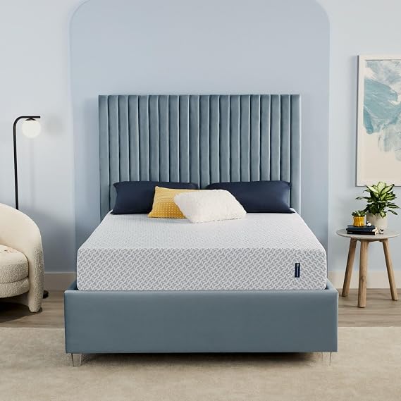 Serta 10" Cooling Gel Memory Foam Mattress, King Size Mattress, Medium