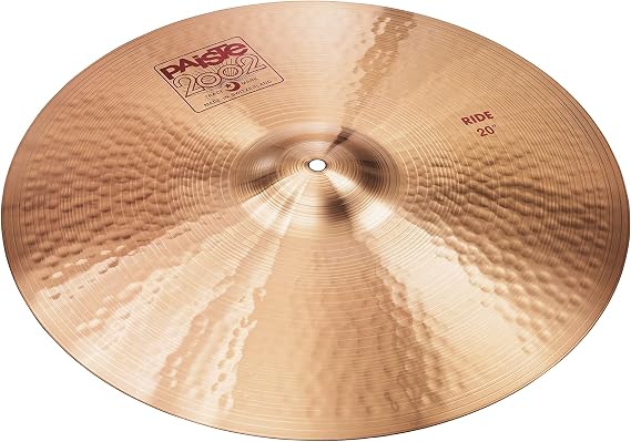 Paiste 1061620 Ride Cymbal, 2002 Series, Percussion Instrument for Drums, 20"