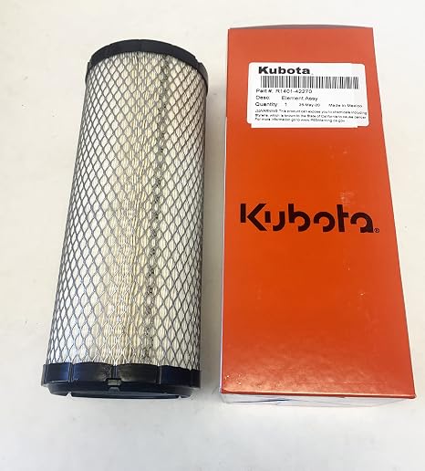 Kubota R1401-42270 Replacement Outer Air Element for Tractor