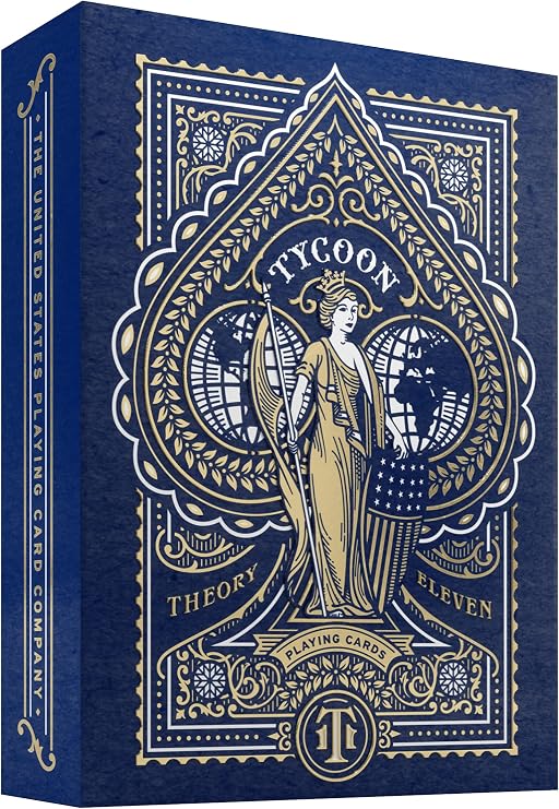 theory11 Tycoon (Blue) Playing Cards