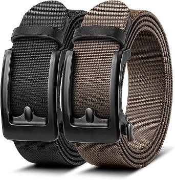 BULLIANT Men Belt Multi-Pack,Stretchable Ratchet Belt Adjustable For Men Gift Golf Casual Jeans Precise Fit