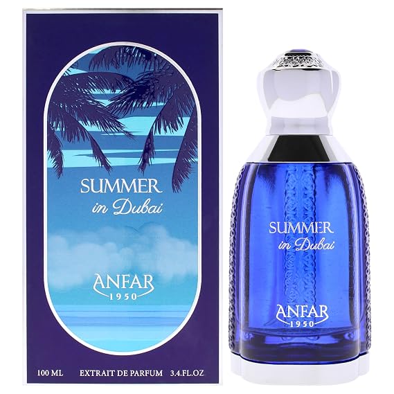 Anfar Summer in Dubai For Men 3.4 oz Extrait De Parfum Spray