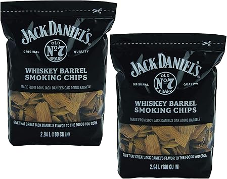Jack Daniels 01749 Wood BBQ Smoking Chips 2 Pack