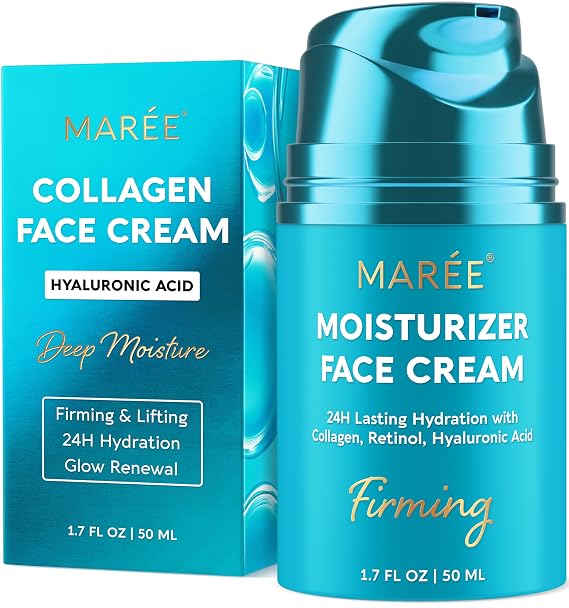 MAREE Face Moisturizer Anti-aging Collagen & Retinol Face Cream for Women