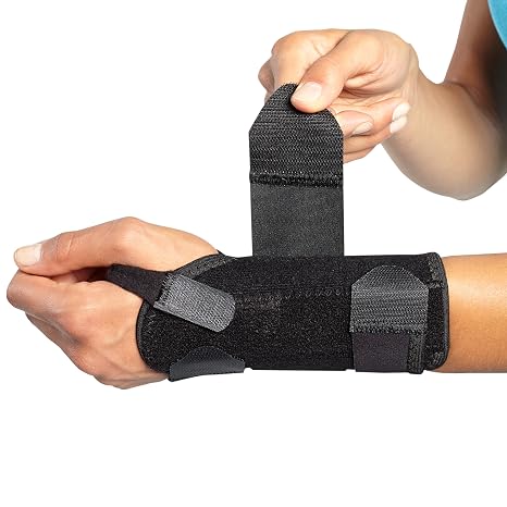 BioSkin Carpal Tunnel Wrist Brace - For Arthritis Pain And Support, Tendonitis, Wrist Sprains, Night Wrist Sleep Support Brace, Wrist Splint, Wrist Support For Women And Men, HSA or FSA Eligible
