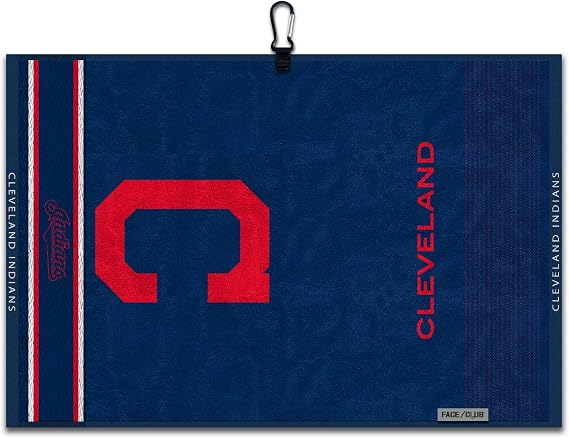 Team Effort Face/Club Jacquard Towel MLB Cleveland Guardians