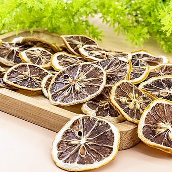 Adiornchse Dehydrated Dried Lemon Slices for Citrus Potpourri, Cocktail Garnishing Mixed Dried Fruit Box,Potpourri Candle Crafts, Christmas Bowl Filler Decoration - Unsatisfactory