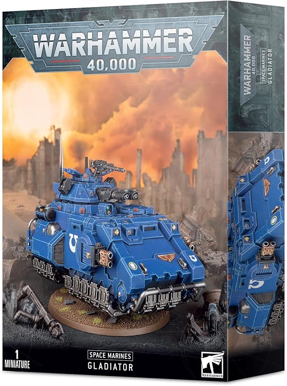 Games Workshop Warhammer 40k - Space Marine Gladiator Black GAW48-37-99-12-01-01-282