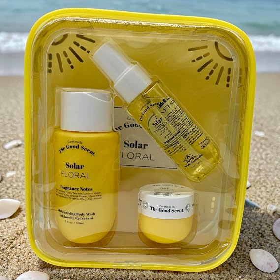 Solar Floral Travel Set