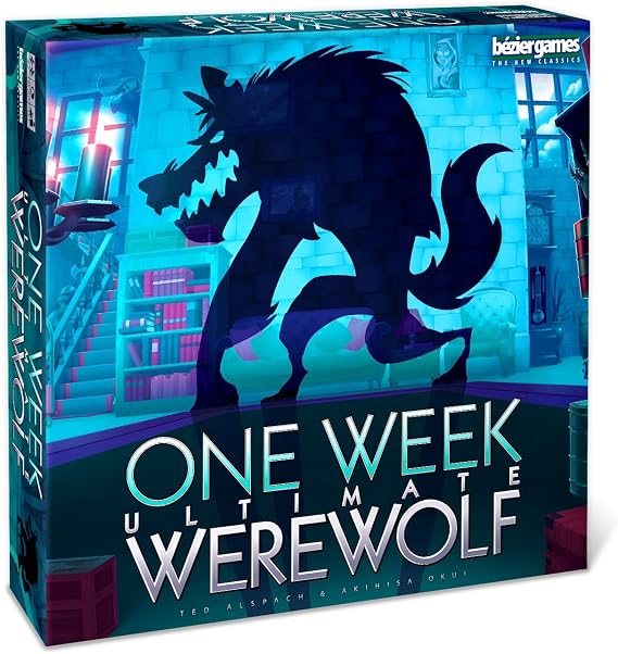 Bezier Games One Week Ultimate Werewolf, Fun Board Game for Families