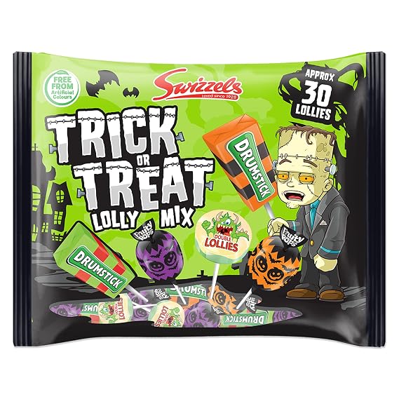 Swizzlers Trick Or Treat Lolly Bag 330g