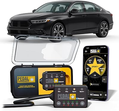 PEDAL COMMANDER for Honda Accord 2013-2025 Throttle Response Controller - Anti-Theft, 4 Driving Modes, App Control, Throttle Controller Performance Upgrade, Accord Accessories