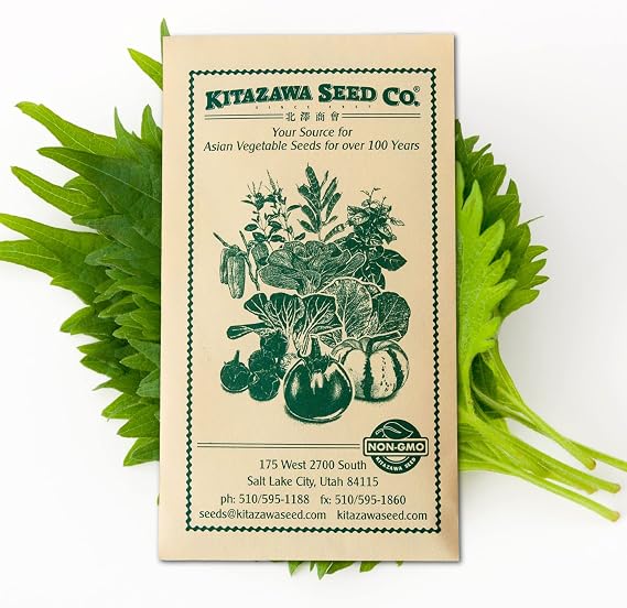 Kitazawa Seed Co Korean Perilla Seeds Heirloom, Non-GMO Easy-to-Grow