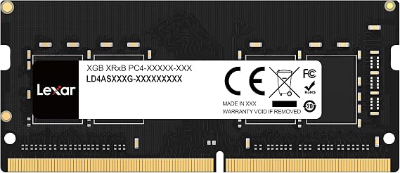 Lexar LD4AS008G-B3200GSST Notebook Memory, 8GB DDR4 3200Mhz Nb So-Dimm