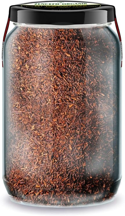 Zencefil Organik Kırmızı Çay Rooibos Bi Kavanoz 660 cc. Cam Kavanozda Saf Katkısız Rooibos Roibos Roybos Pure Red Tea