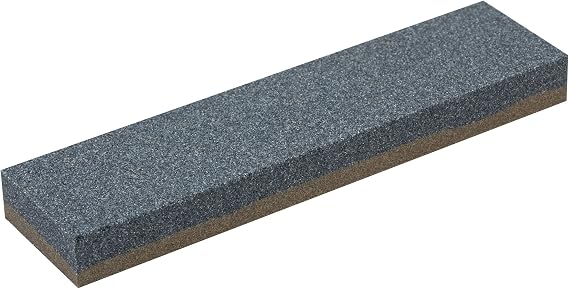 Smiths 50921 4 Dual Grit Combination Sharpening Stone - Storage Pouch - 8 Stone Combination - Coarse Stone - 100 and 240 Grit Sharpening Stone