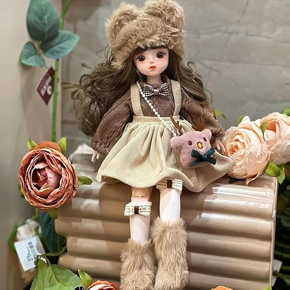 1/6 BJD Ball Joint Blythe Smart Doll with Clothes - Anime Kawaii Meow Doll Zoncha