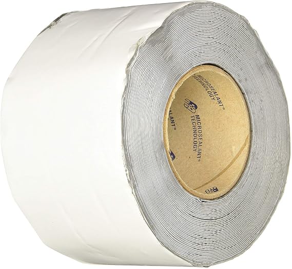 EternaBond 3" White Mobile Home RV Rubber Roof Repair Tape Sealant 3" x 10' (3" x 10 Foot)