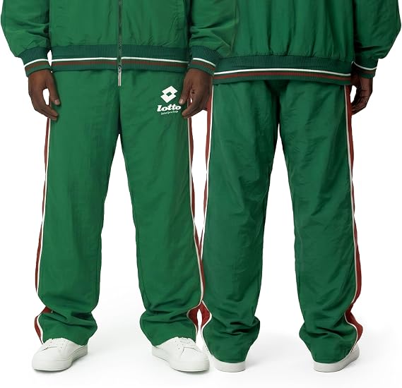 Lotto Treviso Track Pant Lightweight Breathable Athletic Performance Jogger Pants