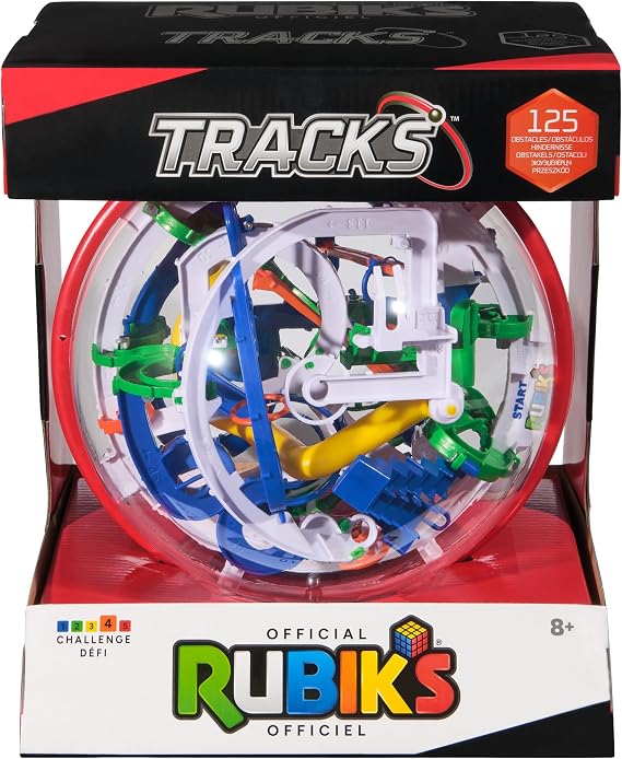 Rubik's Cube Tracks 125 3D Gravity Maze Brain Teaser & Puzzle Game