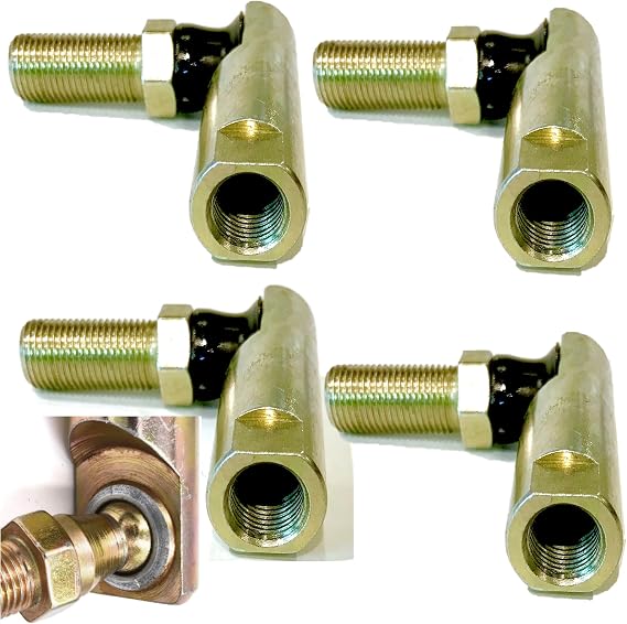 HD Switch (2 Sets Tough Crimped Construction & 4130 Upgrade Ball Joints fits 2 Grasshopper 265615 RH, 2 Grasshopper 265616 LH