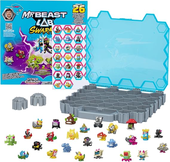 MrBeast Hive Collector Pack Holds 70+ Micro Beasts, with 26 Micro Beasts