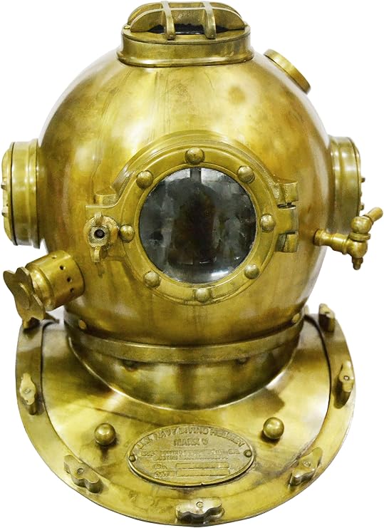 THORINSTRUMENTS Scuba Diving Diver Helmet in Antique Finish