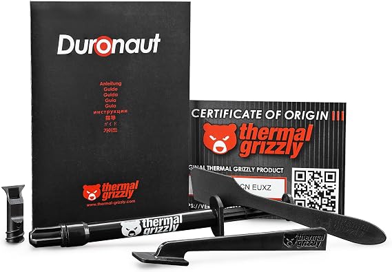 Thermal Grizzly Duronaut 2 Gram Thermal Paste - Exceptional Stability