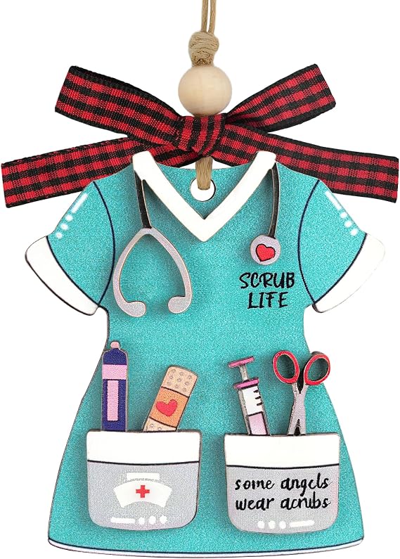 Trinckle Nurse Gifts for Women, Nurse Ornament as Nurse Graduation Gift | Nurse Ornament as Retirement Gift For Nurse, Nurse Practitioner Gifts For Women,Christmas Gift for Nurses