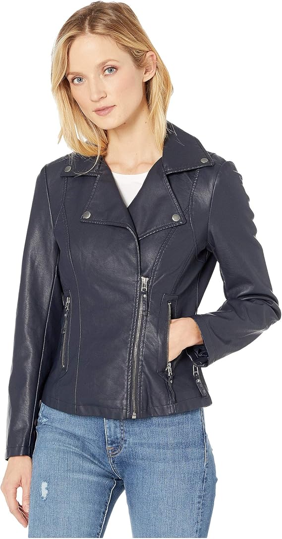 Max Studio Women's Leatherette Jacket