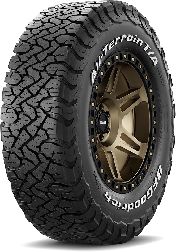 BFGoodrich All-Terrain T/A KO3 Car Tire for Light Trucks, SUVs, and Crossovers, LT265/60R22/E 123/120S