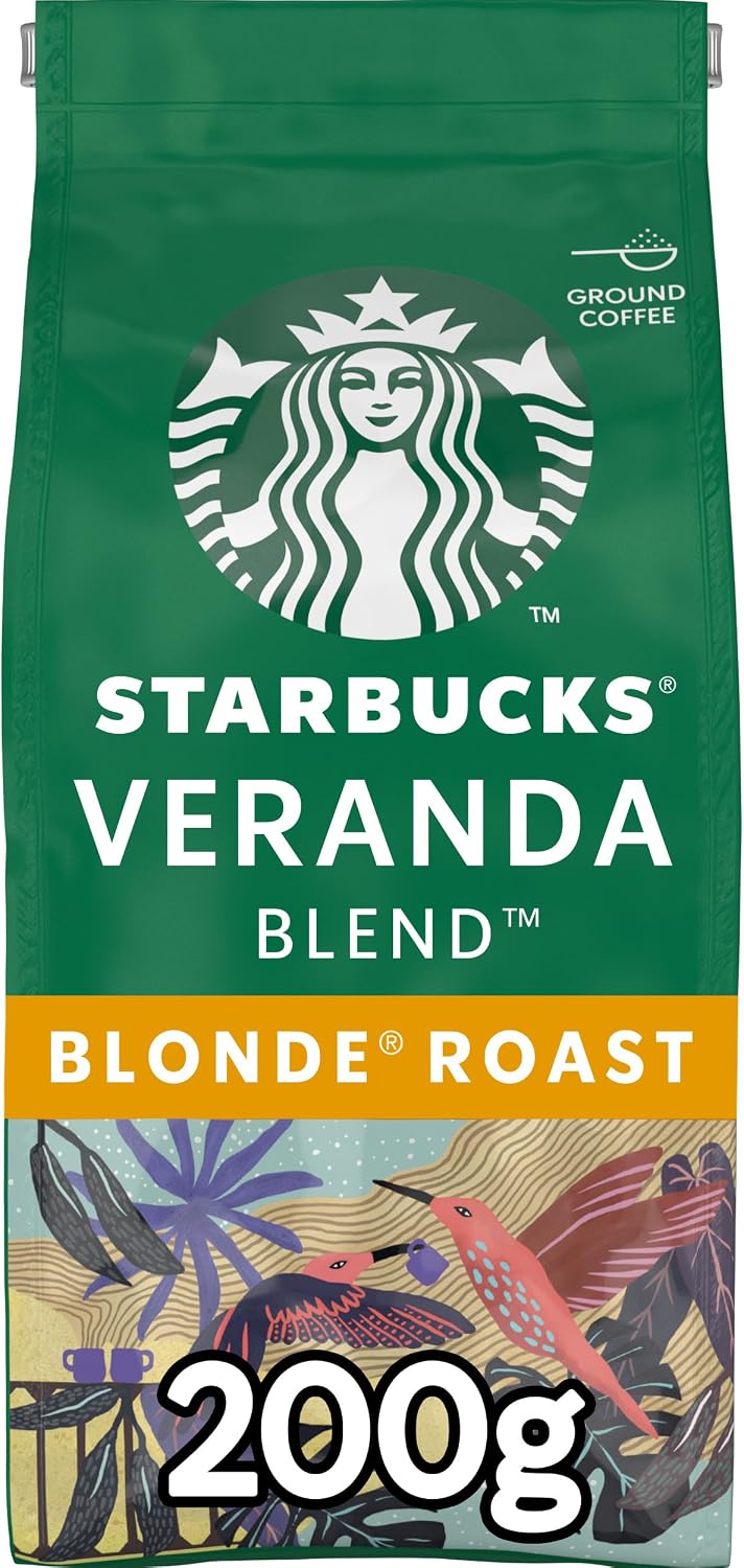 Starbucks Patio Blend Ground Coffee 200 G