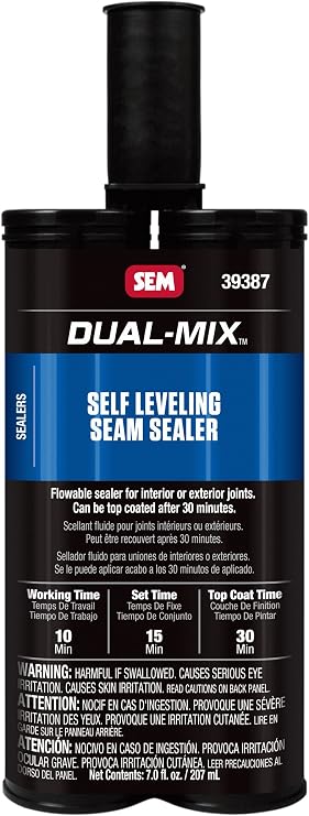 SEM 39387 Self Leveling Seam Sealer, 7 oz