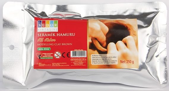 Other SÜDOR CERAMIC DOUGH CLAY BROWN 250 GR