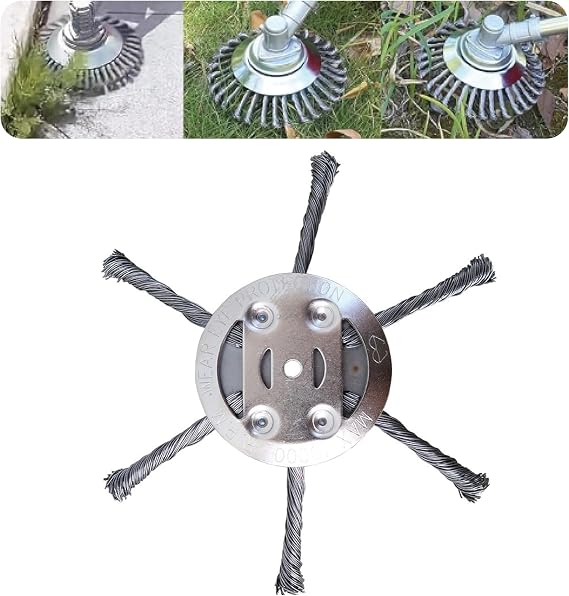 6 Inch Premium Indestructible Trimmer Head for Weed Trimmer & Weed Eater
