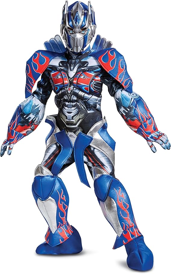 Kid's Transformers Optimus Prime Prestige Costume | Child Transformers Cosplay Halloween Costume for Boys
