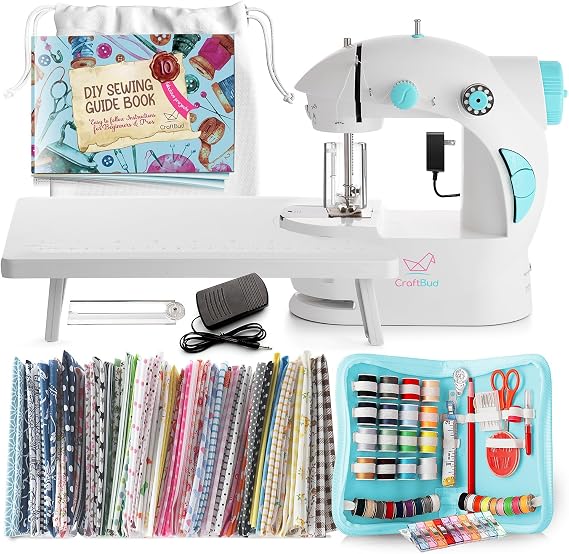 CraftBud Mini Sewing Machine for Beginners, Adults and Kids Sewing Machine