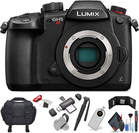 Panasonic Lumix DC-GH5S Mirrorless Micro Four Thirds Digital Camera with Extra Accessory Bundle